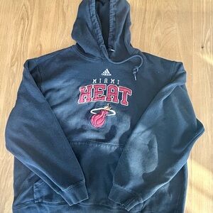 Adidas Black Miami Heat Hoodie